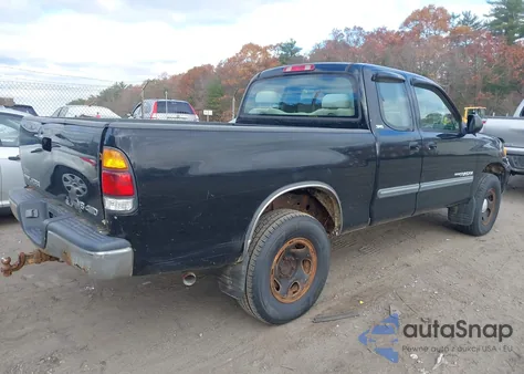 2003 Toyota Tundra Sr5 V8 из США, поврежденный, VIN 5TBBT44163S399825